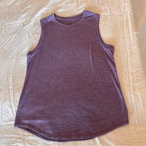 WoolX purple sleeveless top